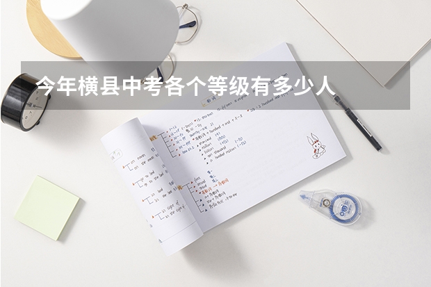 今年横县中考各个等级有多少人