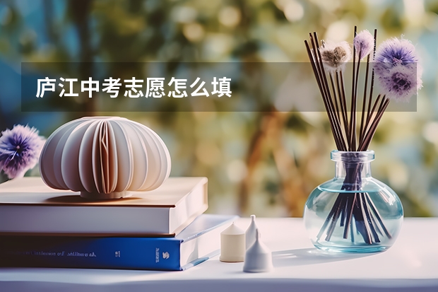 庐江中考志愿怎么填