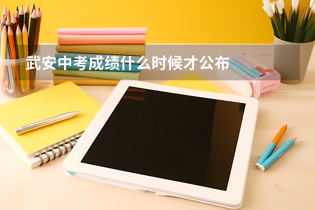 武安中考成绩什么时候才公布
