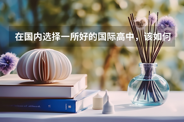 在国内选择一所好的国际高中，该如何下手？