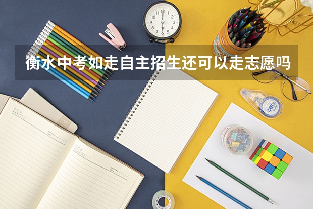 衡水中考如走自主招生还可以走志愿吗