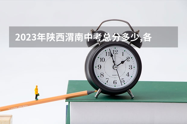 2023年陕西渭南中考总分多少,各科都是多少分?