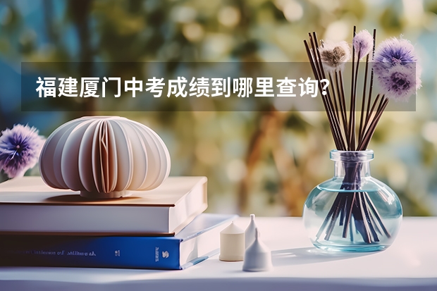 福建厦门中考成绩到哪里查询？