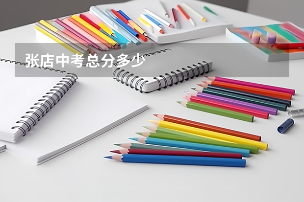 张店中考总分多少