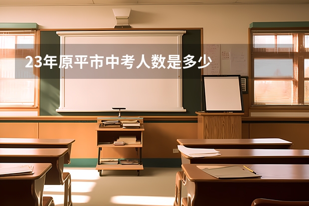 23年原平市中考人数是多少
