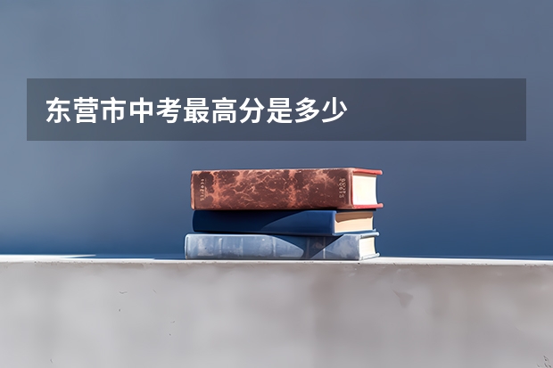 东营市中考最高分是多少