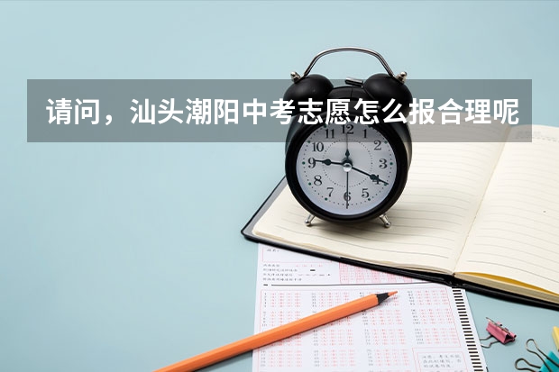 请问，汕头潮阳中考志愿怎么报合理呢？林百欣计划生，潮师计划生，金堡计划生，扩招生。