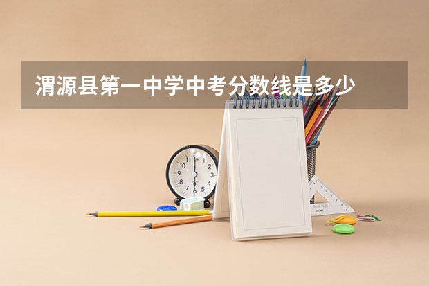渭源县第一中学中考分数线是多少