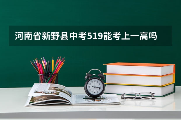 河南省新野县中考519能考上一高吗