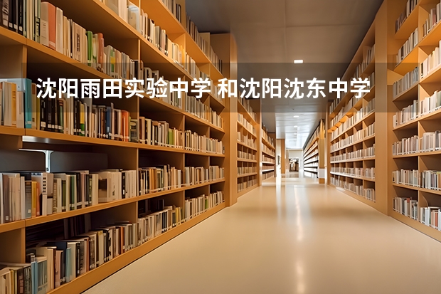 沈阳雨田实验中学 和沈阳沈东中学 中考 升学率怎么样