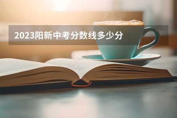 2023阳新中考分数线多少分