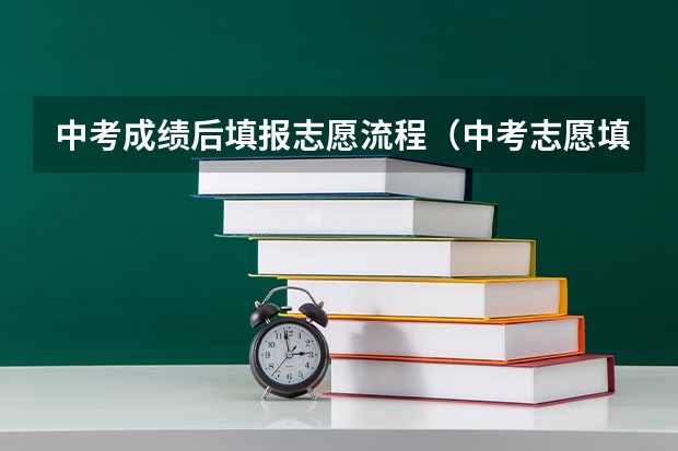 中考成绩后填报志愿流程（中考志愿填报流程）