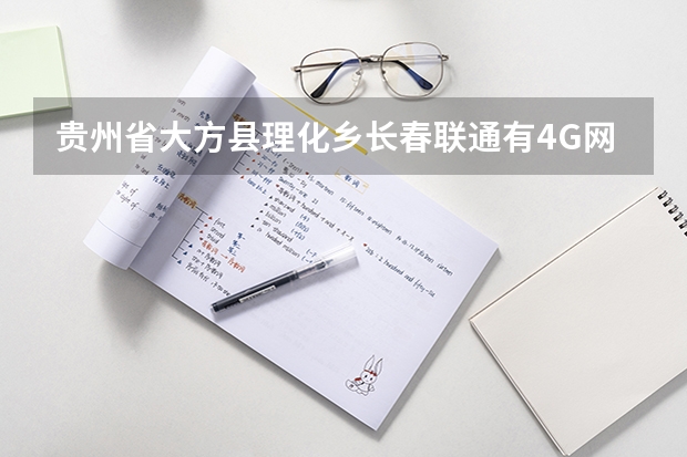 贵州省大方县理化乡长春联通有4G网吗