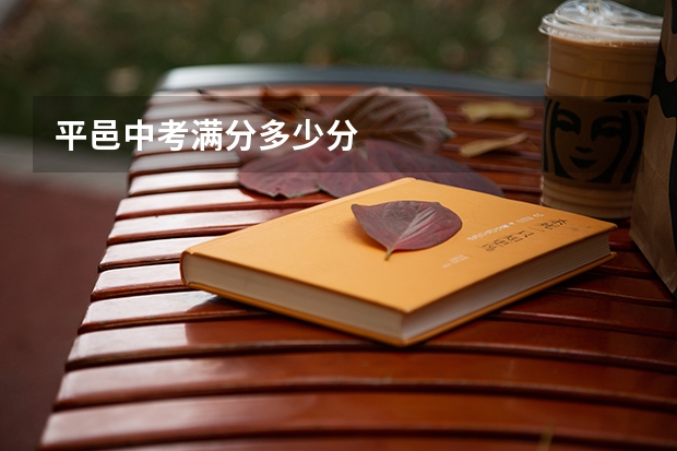 平邑中考满分多少分