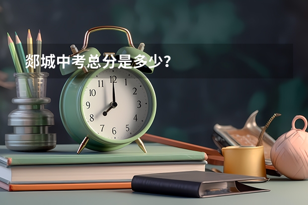 郯城中考总分是多少？