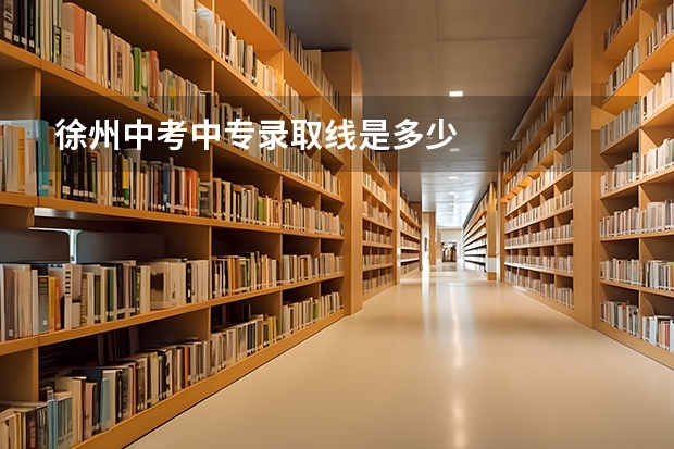 徐州中考中专录取线是多少