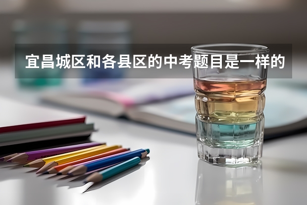 宜昌城区和各县区的中考题目是一样的吗