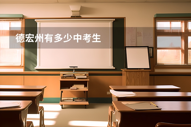 德宏州有多少中考生